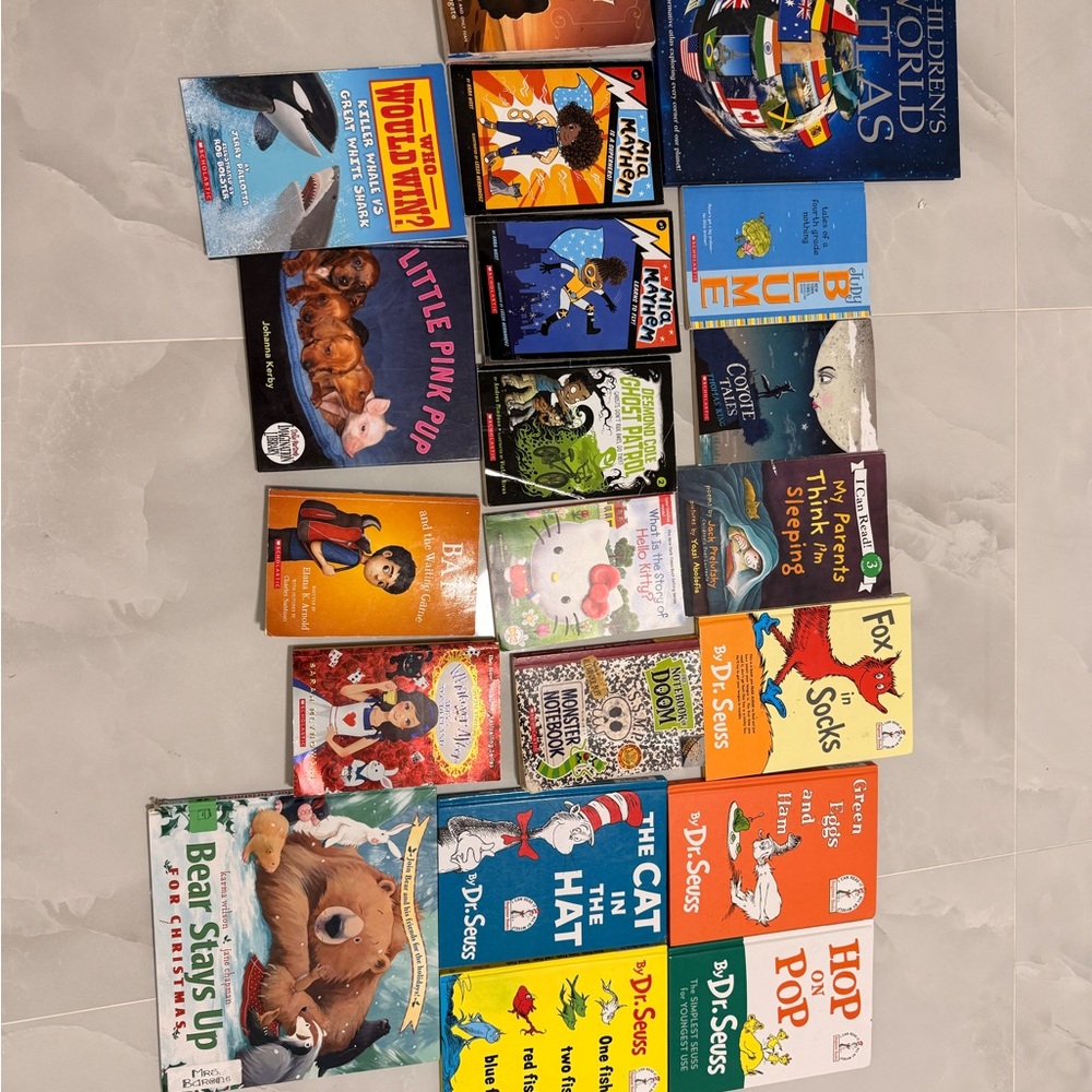 Dr. Seuss Classic Board Book Bundle - Colorful Kids Collection 20 Books